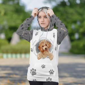Poodle-Paw Dog Unisex Hoodie