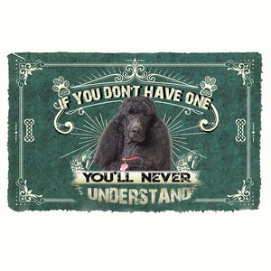 Have One Poodle Doormat
