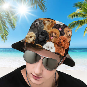 A Bunch Of Poodles Bucket Hat