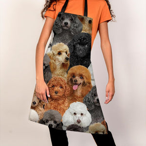 A Bunch Of Poodles Apron/Great Gift Idea For Christmas