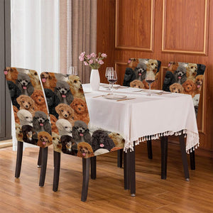 A Bunch Of Poodles Chair Cover/Great Gift Idea For Dog Lovers