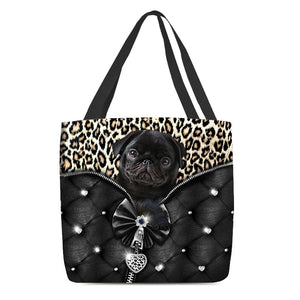 2022 New Release Pug 01 All Over Printed Tote Bag