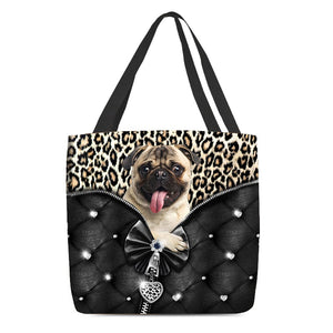 2022 New Release Pug01 All Over Printed Tote Bag