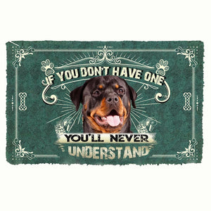 Have One Rottweiler Doormat