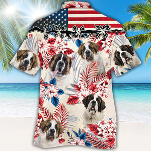 Saint Bernard Hawaiian Shirt