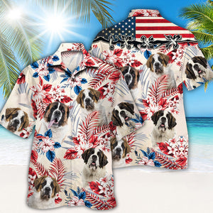 Saint Bernard Hawaiian Shirt