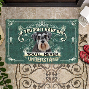 Have One Schnauzer Doormat