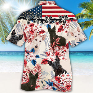 Scottish Terrier Hawaiian Shirt