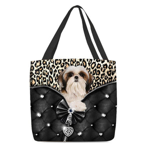 2022 New Release Shih Tzu-1All Over Printed Tote Bag