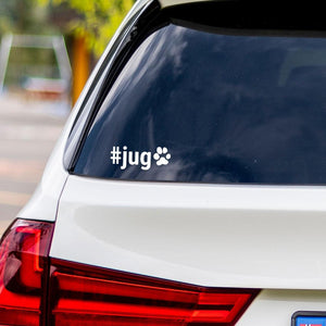 Must Love Dogs Vinyl Decal #Jug