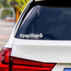 Must Love Dogs Vinyl Decal #Papillon