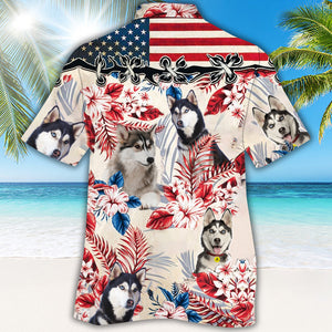 Husky Hawaiian Shirt