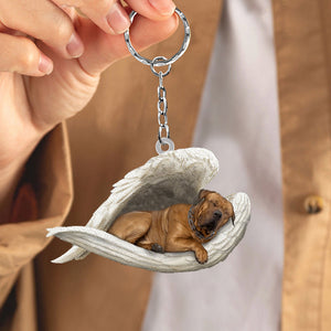 Tosa Sleeping Angel Acrylic Keychaine