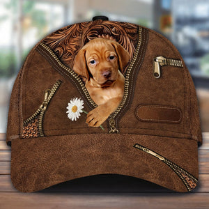 Vizsla Holding Daisy Unisex Cap