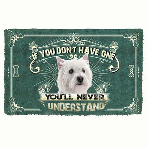 Have One West Highland White Terrier Doormat