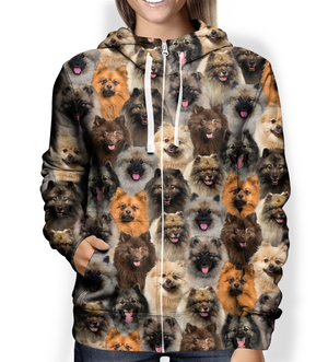You Will Have A Bunch Of Keeshonds - Hoodie V1
