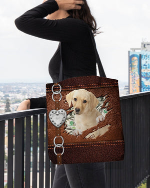 Yellow Labrador Retriever Stylish Cloth Tote Bag