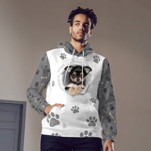 Yorkshire Terrier-Paw Dog Unisex Hoodie