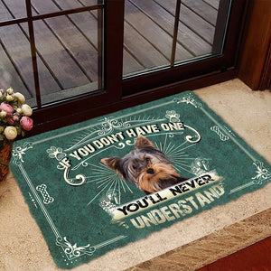 Have One Yorkshire Terrier Doormat