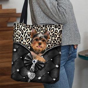 2022 New Release Yorkshire Terrier All Over Printed Tote Bag