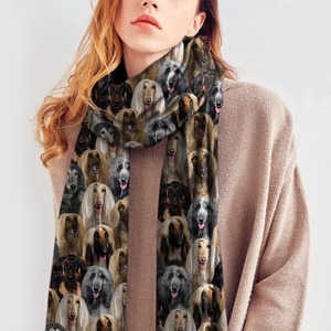 You Will Have A Bunch Of Afghan Hounds - Scarf V1