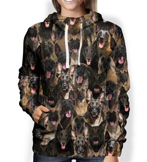 You Will Have A Bunch Of Belgian Shepherds - Hoodie V1