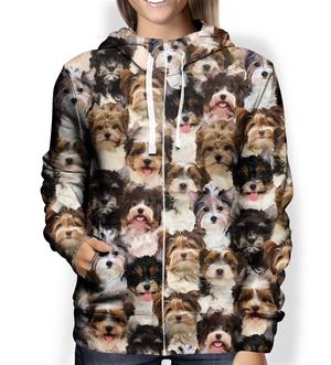 You Will Have A Bunch Of Biewer Terriers - Hoodie V1