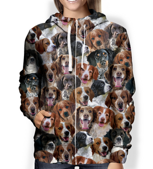 You Will Have A Bunch Of Brittany Spaniels - Hoodie V1