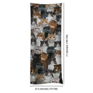 You Will Have A Bunch Of Exotic Cats - Scarf V1