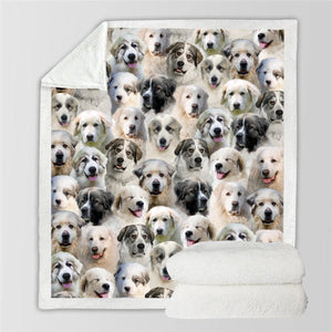 You Will Have A Bunch Of Great Pyrenees - Blanket V1