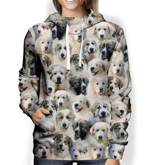 You Will Have A Bunch Of Great Pyrenees - Hoodie V1