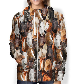 You Will Have A Bunch Of Horses - Hoodie V1