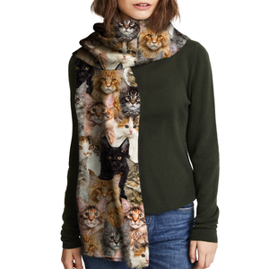 You Will Have A Bunch Of Maine Coon Cats - Scarf V1