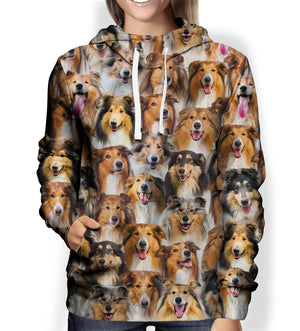 You Will Have A Bunch Of Rough Collies - Hoodie V1