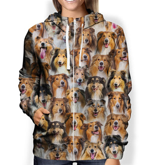 You Will Have A Bunch Of Rough Collies - Hoodie V1