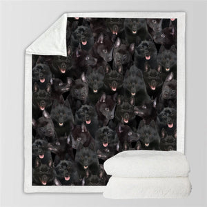 You Will Have A Bunch Of Schipperkes - Blanket V1
