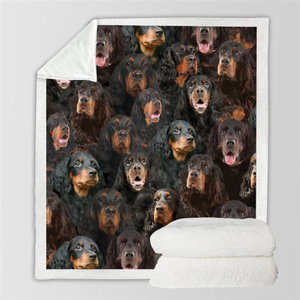 You Will Have A Bunch Of Gordon Setters - Blanket V1