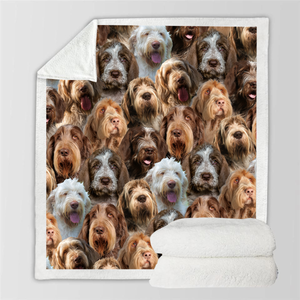 You Will Have A Bunch Of Italian Spinones - Blanket V1