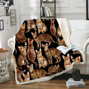 You Will Have A Bunch Of Bengal Cats - Blanket V1