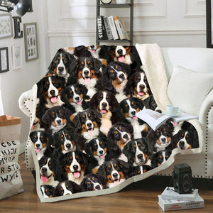 You Will Have A Bunch Of Bernese Mountains - Blanket V1