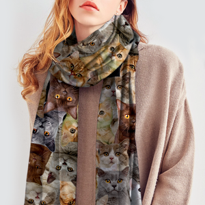 You Will Have A Bunch Of British Shorthair Cats - Scarf V1
