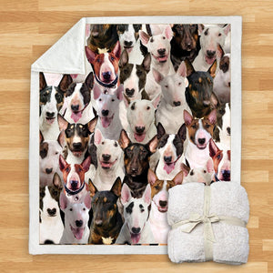 You Will Have A Bunch Of Bull Terriers - Blanket V1