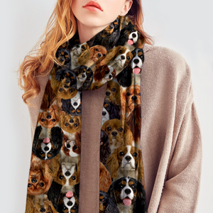 You Will Have A Bunch Of Cavalier King Charles Spaniels - Scarf V1