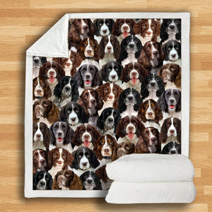 You Will Have A Bunch Of English Springer Spaniels - Blanket V1