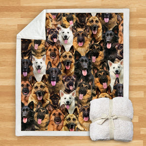 You Will Have A Bunch Of German Shepherds - Blanket V1