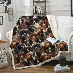 You Will Have A Bunch Of German Shorthaired Pointers - Blanket V1