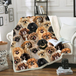 You Will Have A Bunch Of Pekingeses - Blanket V1