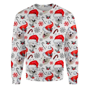 American Eskimo Dog - Xmas Decor - Premium Sweatshirt