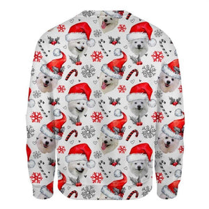 American Eskimo Dog - Xmas Decor - Premium Sweatshirt