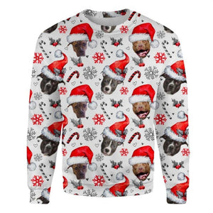 American Pit Bull Terrier - Xmas Decor - Premium Sweatshirt